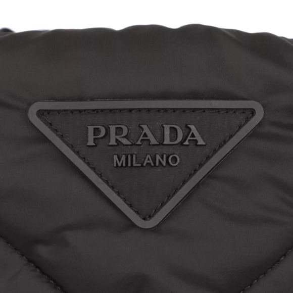 NWT$1,120 PRADA Blow 19 Quilted Nylon Drawstring Winter Snow Bootie Boot Sz 39.5 - Picture 5 of 16